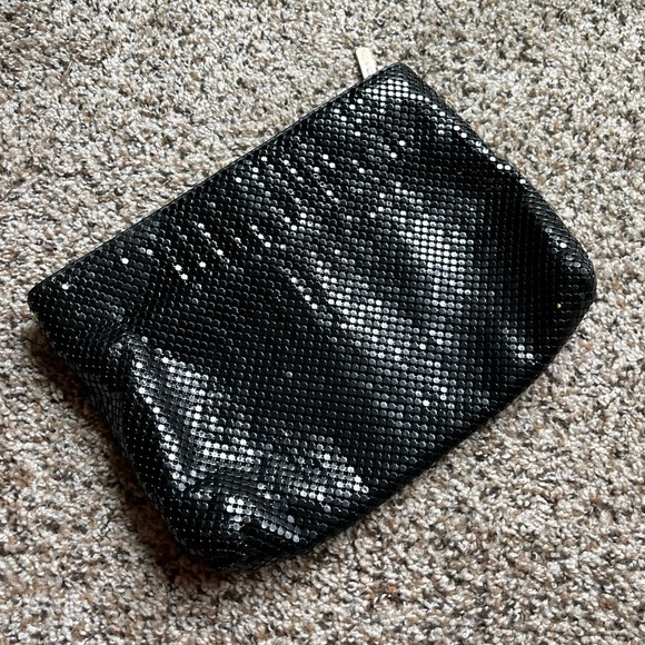 Vintage Whiting and Davis Embellished Mesh Evening Formal Clutch - Picture 3 of 15